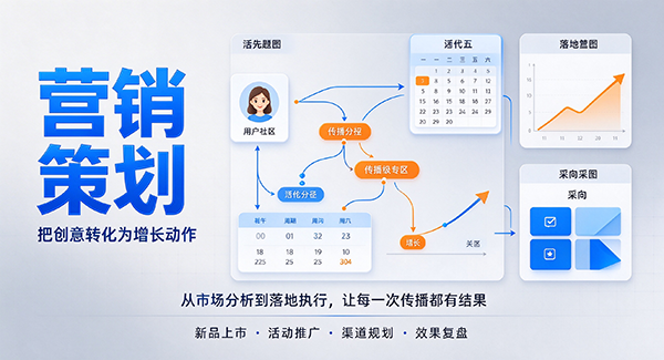 垫江县营销策划
